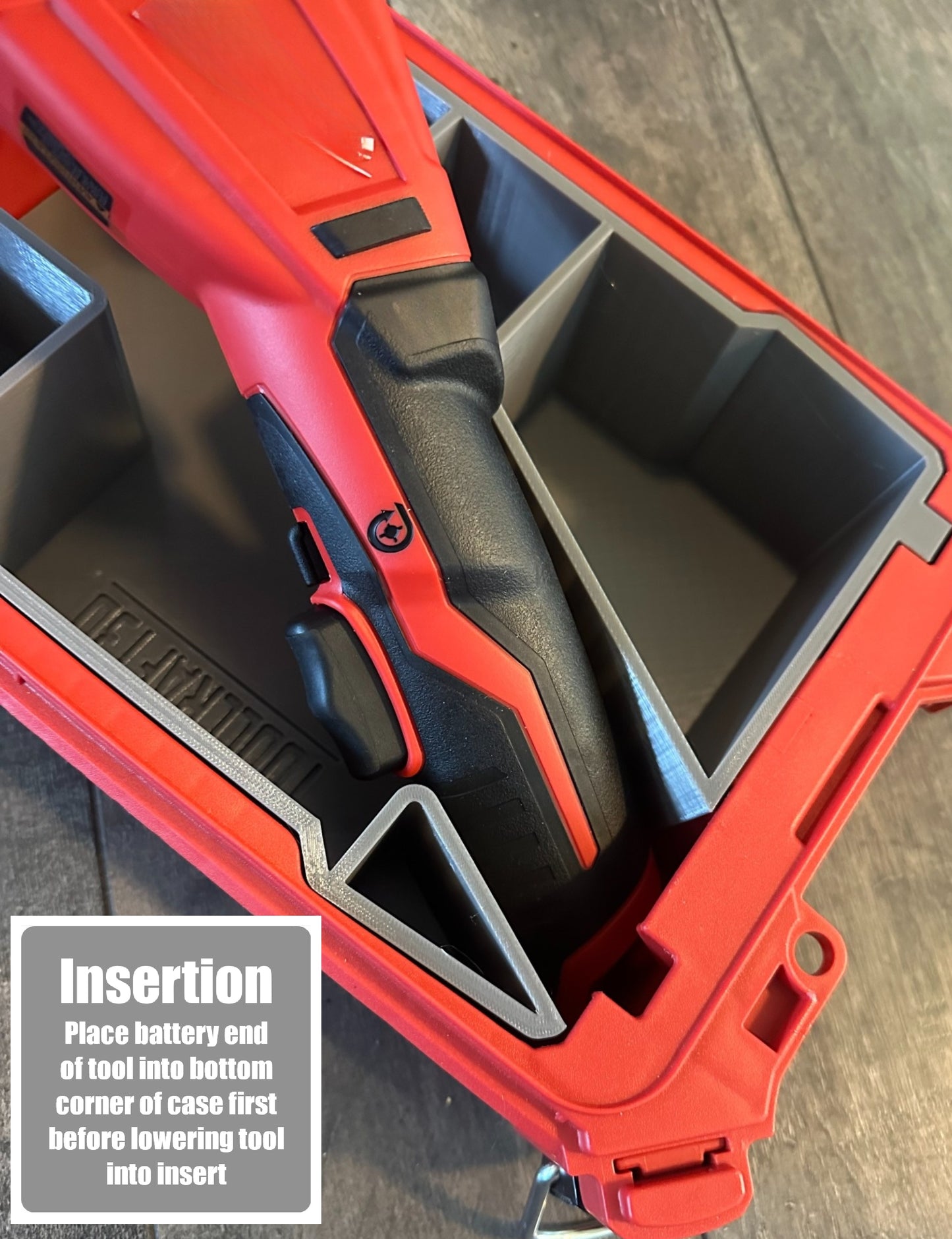 ToolCraft3d Design 3d Printed Insert Designed for Milwaukee Packout Organizer and M12 Copper Tubing Cutter (Insert Only)