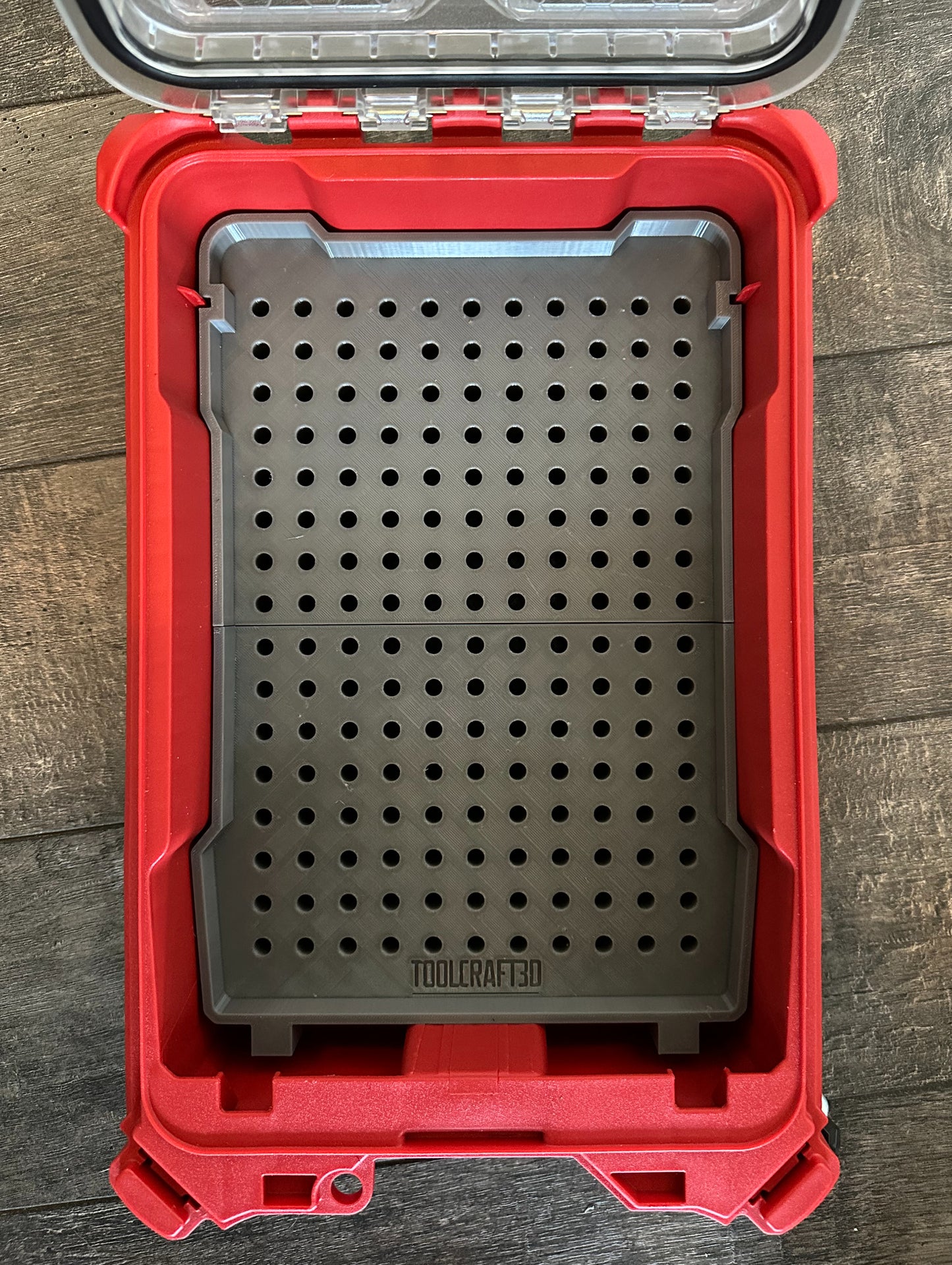 TOOLCRAFT3D Design 3d Printed Router Bit Organizer Designed for Milwaukee Packout Insert (Insert Only)