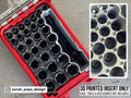 Jonah Pope Design 3d Printed 1/2" Metric Impact Socket Insert Designed for Milwaukee Packout Organizer (Insert Only)