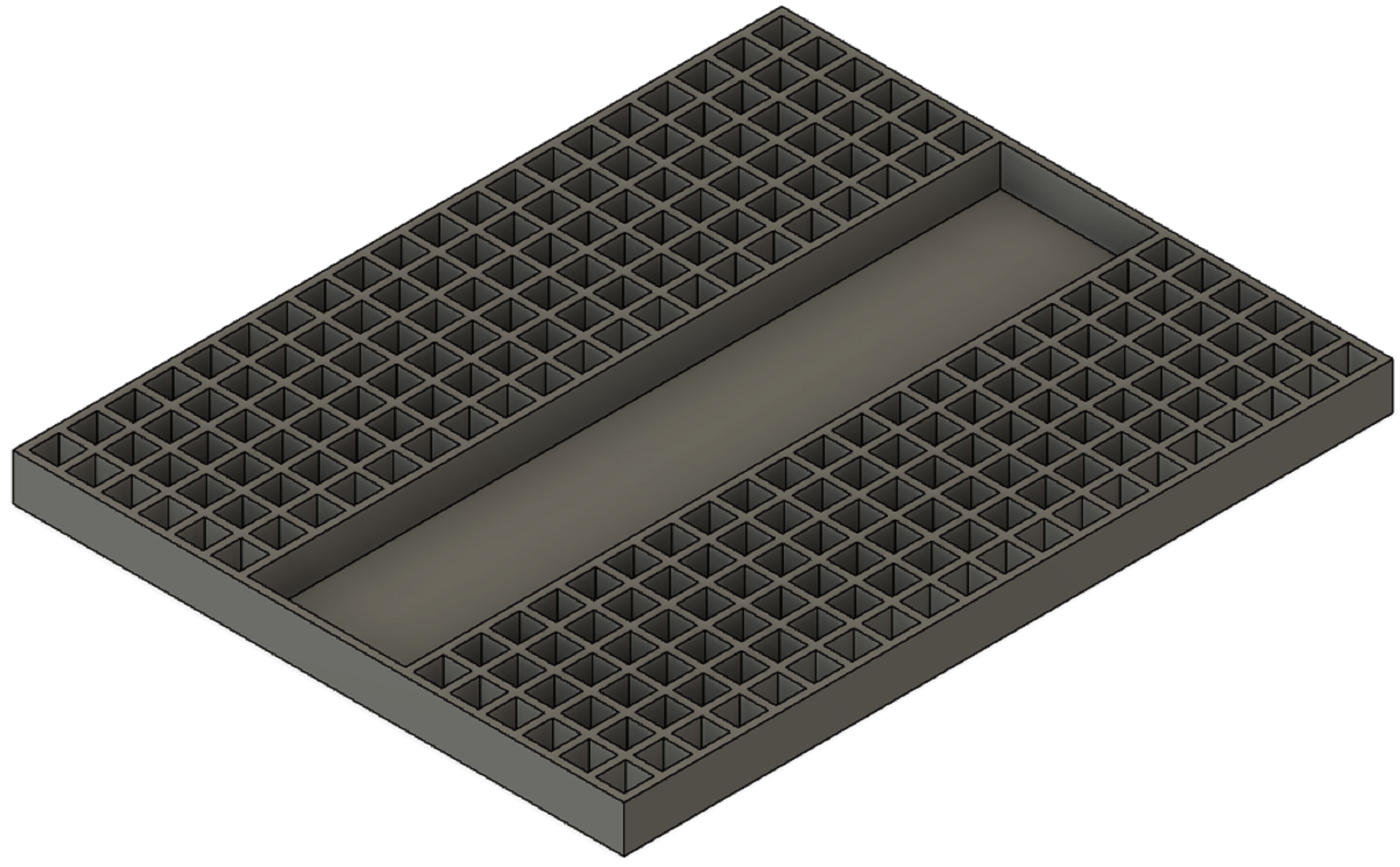TOOLCRAFT3D Impact bit organizer designed for Dewalt Medium ToughCase Organizer (1 Comp + 240 bit)