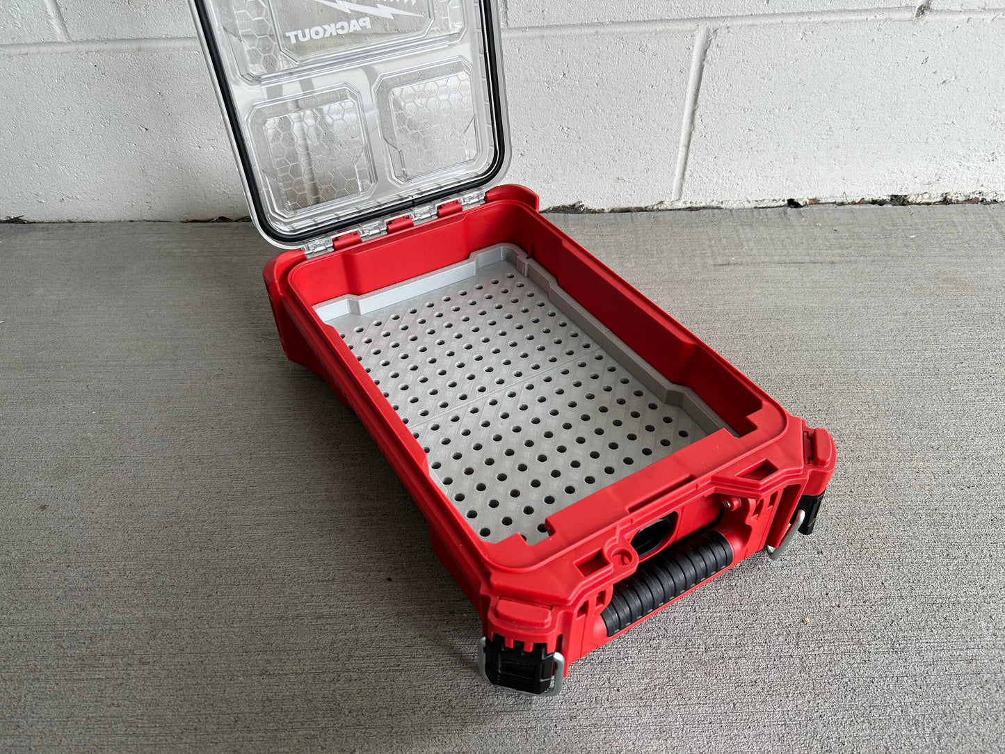 Jonah Pope Design 3d Printed Insert Designed For Router Bit Storage for Milwaukee Packout Organizer