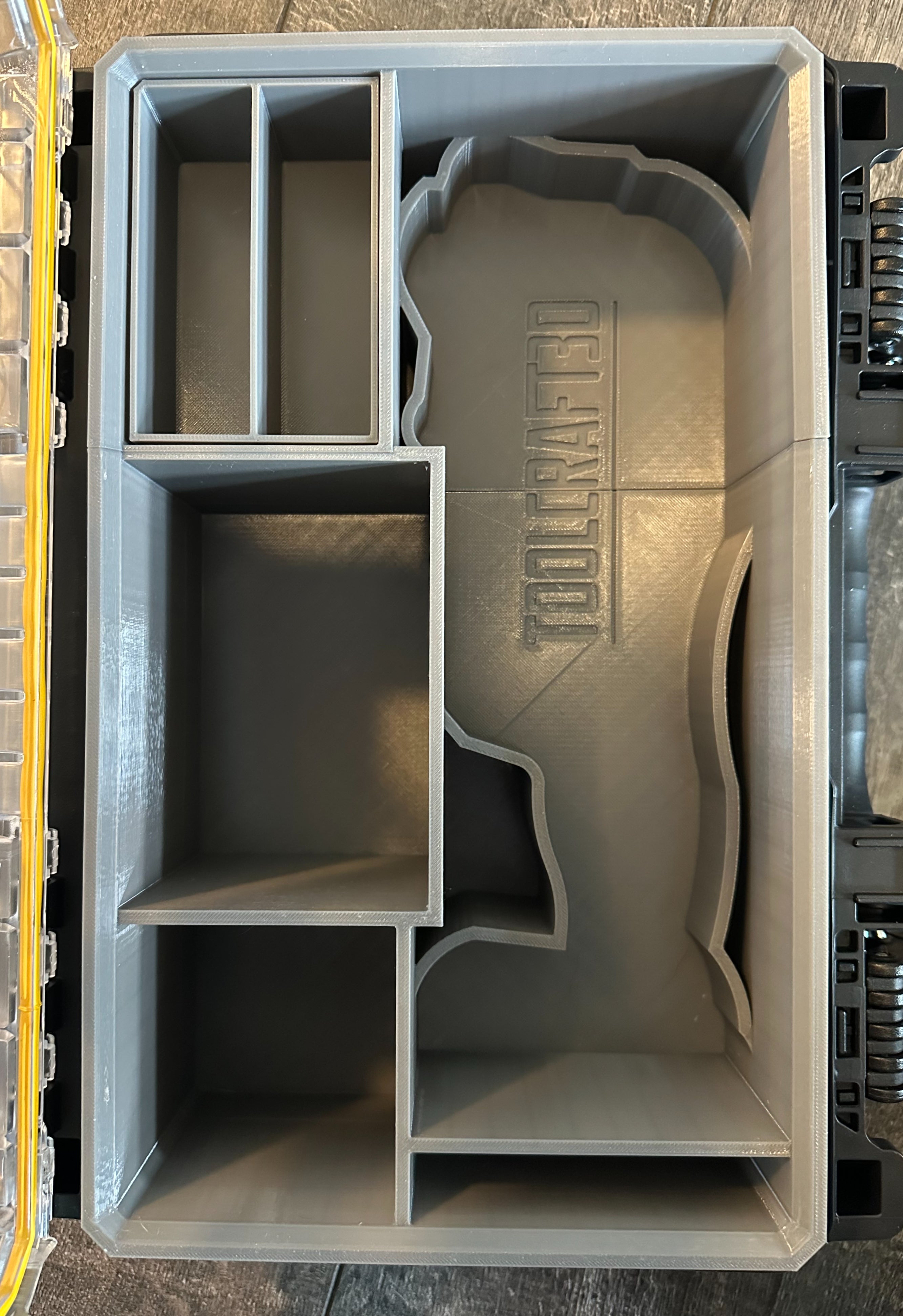 TOOLCRAFT3D Design 3d Printed Insert Designed for Dewalt Tough System 2.0 and 20V MAX XR Multi Tool (Insert Only)