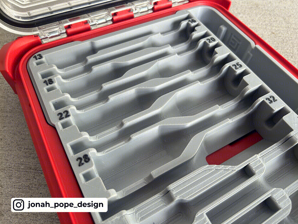 Jonah Pope Insert Designed for Irwin Speedbor Max Auger Drill Bits and Milwaukee PACKOUT Organizer (Insert Only)