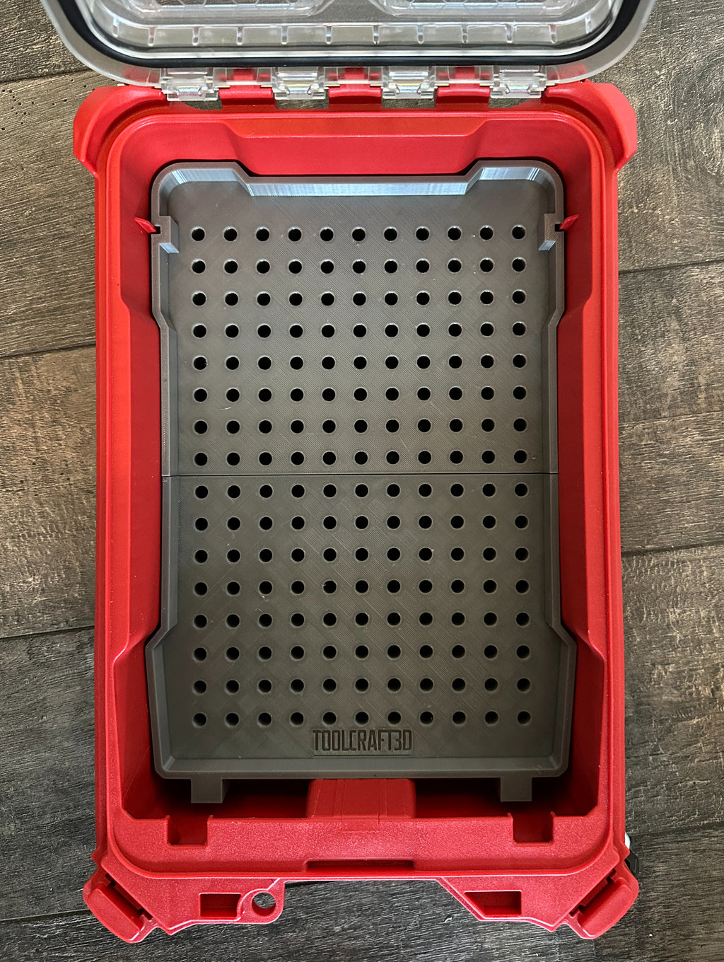TOOLCRAFT3D Design 3d Printed Router Bit Organizer Designed for Milwaukee Packout Insert (Insert Only)