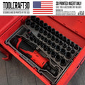 Insert Designed for Milwaukee M12 Cordless 3/8" Ratchet & PACKOUT Tool Box (Insert Only)