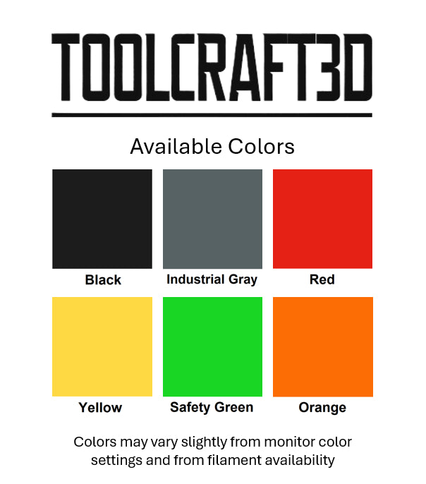 TOOLCRAFT3D Impact bit organizer designed for Dewalt Medium ToughCase Organizer (1 Comp + 240 bit)